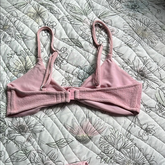 Pink Textured Bikini Set - Picture 8 of 10